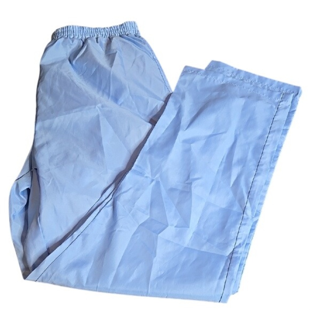 The Paragon Windbreaker Pants, Light Blue,‎ Women's Size Medium